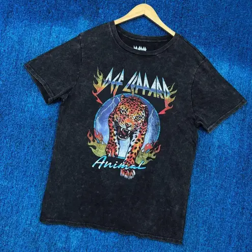 Def Leppard Pyromania Rock Till You Drop Tour 93 Rock Band T-Shirt Size Large