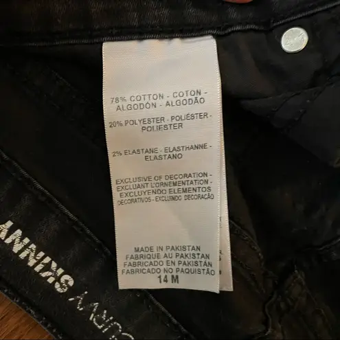 Denizen from Levi's DENIZEN LEVI’S Curvy Skinny, plus size 14M black jeans