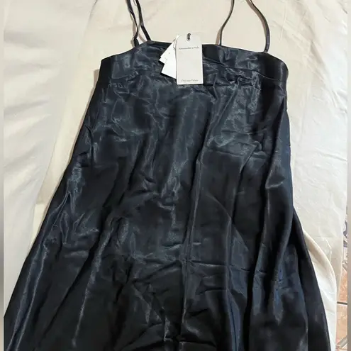 Abercrombie & Fitch 90s Satin Slip Mini Dress