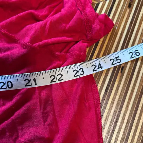 Westport Red Women's Blouse with Crochet Detail