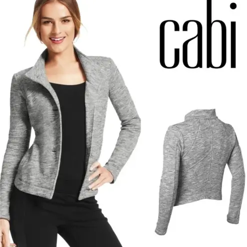 CAbi  #596 Hourglass Gray Heather‎ Jacket XS