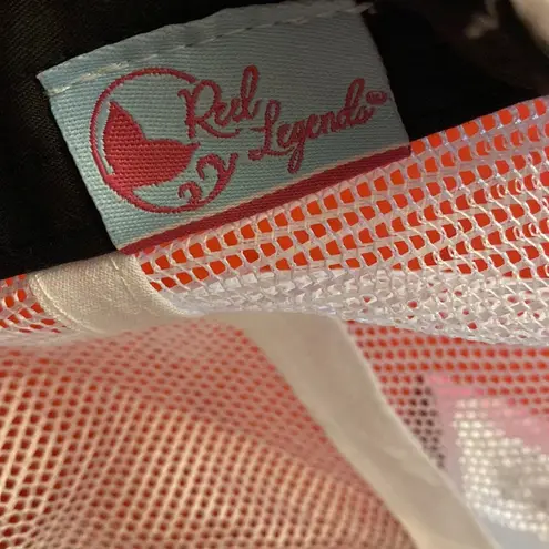 Reel Legends Hisbiscus Camo Snap Back Hat Black One Size