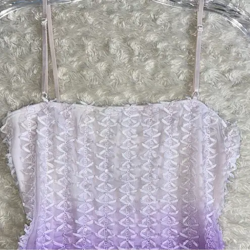 Y2K Fresh + Wear Bows & Sequins Going Out Top M Medium VTG Rare Purple