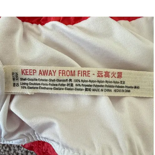 Free People FP Movement The Way Home Shorts Women's Sz Medium Red Activewear