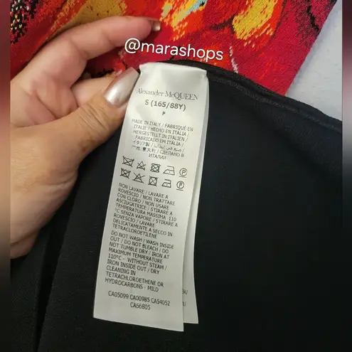 Alexander McQueen Solarised Orchid Jacquard Knit Mini Dress