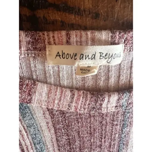 The Comfy Women's striped top by Above and  Beyond Size Medium