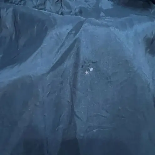 Shani Black White Polka Dot Pleated Skirt Ruffle Hem Sleeveless Mini Party Dress Size 6