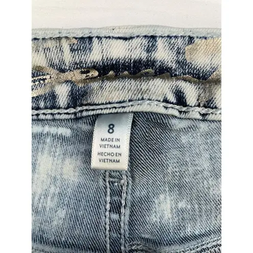 Seven 7 Women's Blue Washed Stretch/Highrise/Skinny Jeans Size 8 SKU 3775