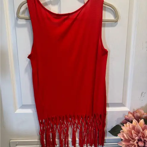 Heart & Hips Women's Sleeveless Fashion T-Shirt, Size L