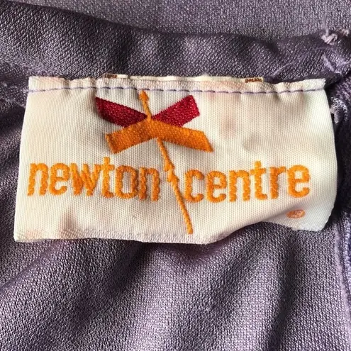 Vintage Newton Centre Lilac Blouson Dress Size Medium Purple