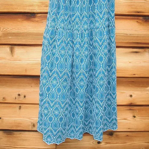 Shoshanna Zona Eyelet Midi Dress