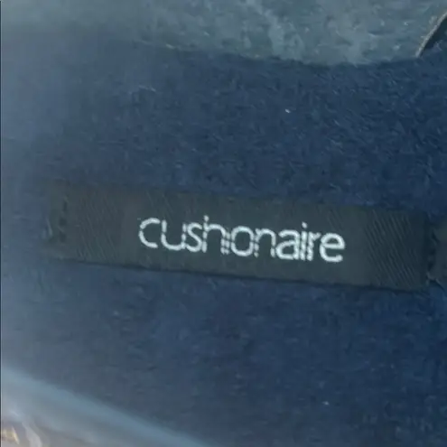 Cushionare Cushionaire Women’s Size 10 Slip-Resistant Blue Faux Croc Clogs – Padded Insole