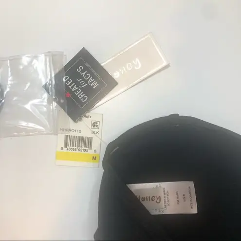 Hula Honey Black ribbed one piece swimsuit