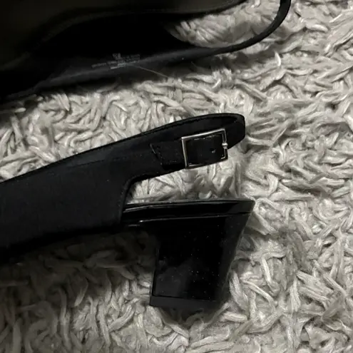 Kelly & Katie KK Julie Sling Back Heels in Black