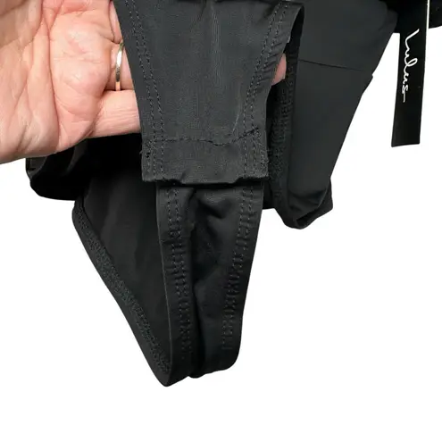 Lulus Slay It With Me Black Off Shoulder Bodysuit XS Flutter Sleeve Sexy Chic