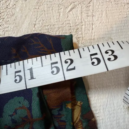 Dennis Goldsmith Vintage Dress Size 8 Horse Equestrian Print Sleeveless Rayon Blue