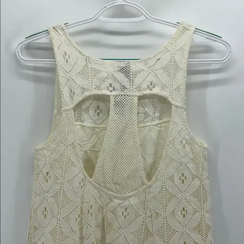 Zumiez empyre Sahara crochet cream dress cottage core bohemian fairy