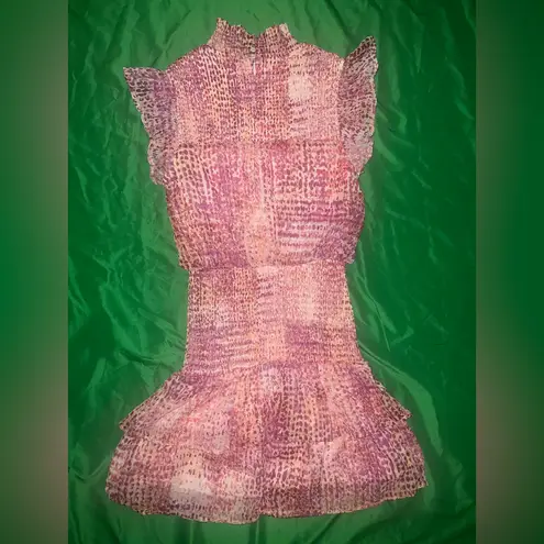 AQUA Vibrant Textured Dress size XS