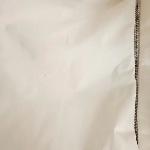 Rebecca Vallance Lily Strapless Ruched Midi Dress Ivory US 10 UK 14 White