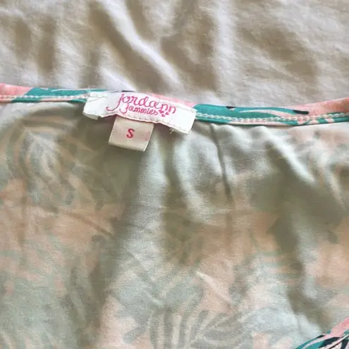 Jordan Floral Pajama Set with Lace Trim