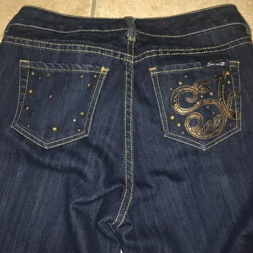 Seven7  Wide Leg Jeans Size 4