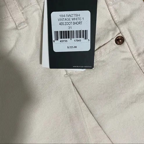 RE/DONE  40’s Zoot Shorts in Vintage White - Image 6