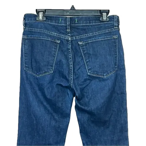 J Brand Lexington Mid Rise Flare Boot Cut Jeans Dark Washed Size 28