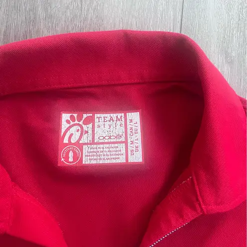 Oobe Chick Fil A Team Member Style Polo Shirt Women’s Employee Uniform Red M Size M