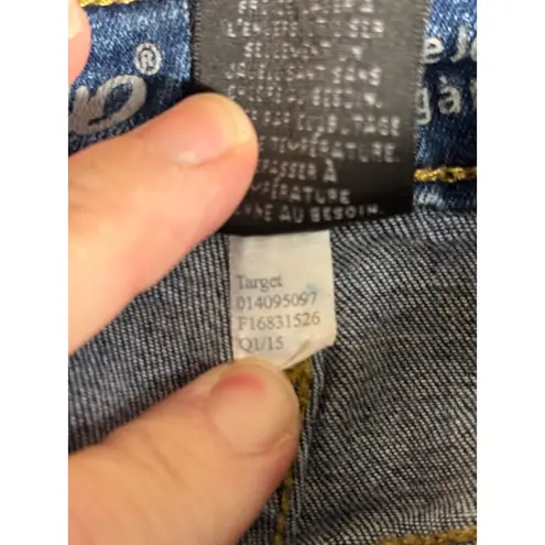 Mossimo for Target Mid Rise Jegging Jeans in Medium Wash. Size 8 by 29 Regular Blue