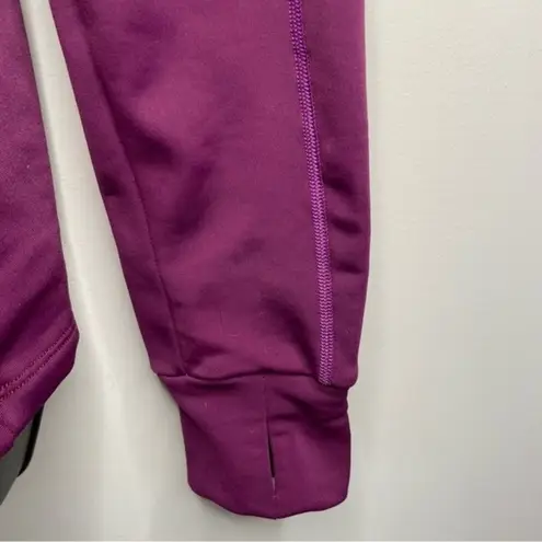 Athleta  Purple 1/4 Zip Jacket Sz Medium