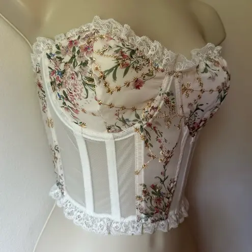 Floral Lace Corset