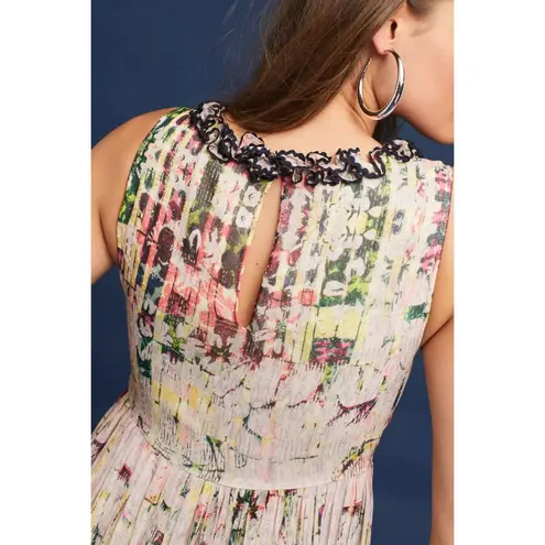 NWT Anthropologie Bhanuni by Jyoti Cydney Carson Beaded Sleeveless Maxi Dress 0