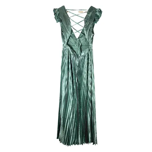 Lulus Exceptional Drama Sage Green Satin Lace