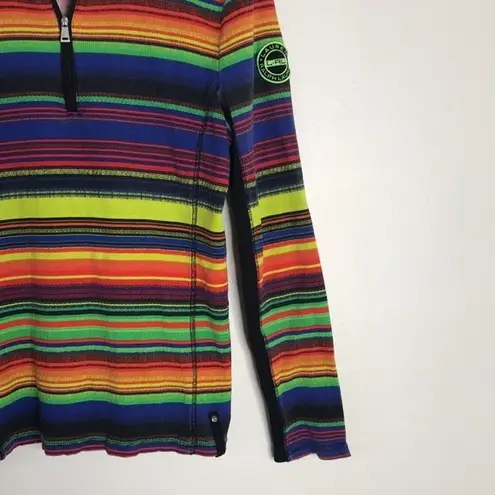 Lauren Ralph Lauren sporty colorful lightweight zip up cotton jacket size large