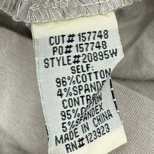 XCVI Wearables  Skirt Size Large Ruched Cotton Stretch Short Pull On Casual Boho