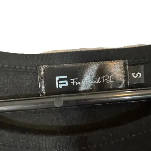 For G & PL Black Maternity Baby Skeleton & Witch Halloween Blouse Women Sz S