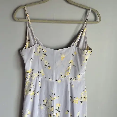 Intermix Floral Octavia Lilac Jumpsuit