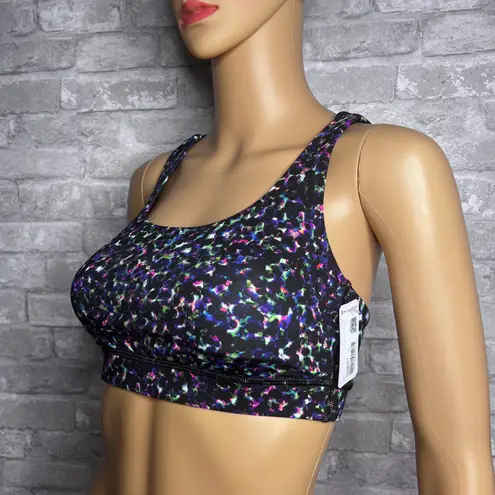 Lululemon Energy Bra Luxtreme NWT Size 4 Black Blue SMMI *Limited Edition*