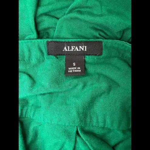 Alfani Women's Emerald Green Blouse Size S