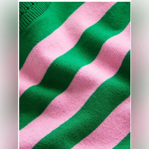 NEW! Boden Catriona Stripe Sweater Tank Green