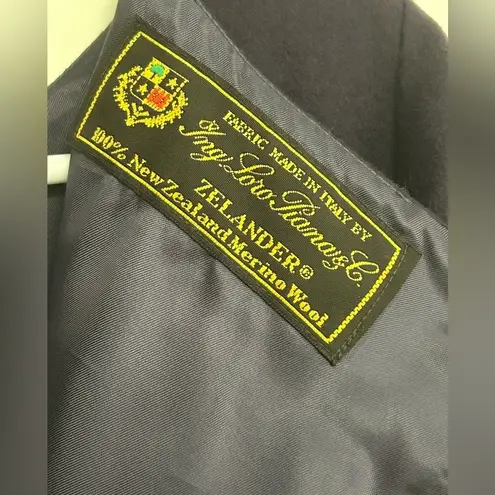 Brooks Brothers Wool Plum Colored A-Line Career Dress Size 12 Ing. Loro Piana C.