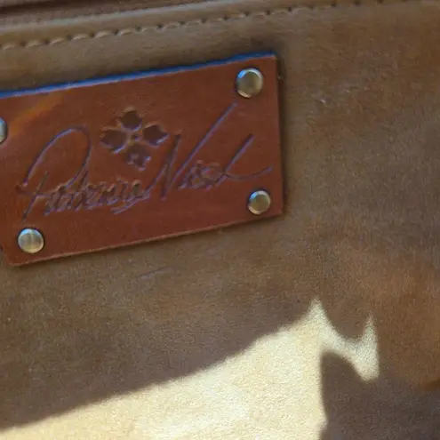 Patricia Nash All Leather Croc embossed Nela bag gorgeous color, amazing color