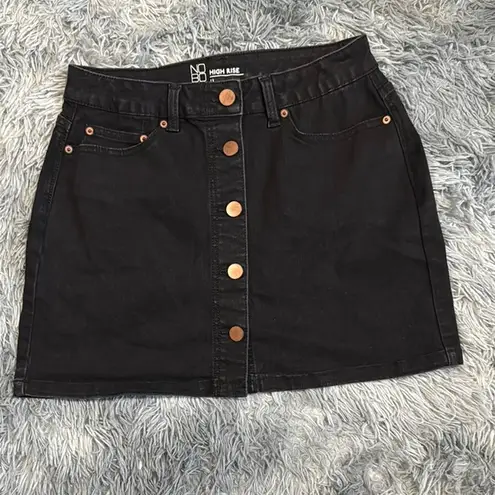 NOBO Black Mini Skirt Casual Work Size undefined