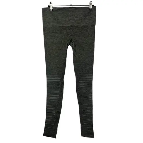 BLANQI Sport Support Dark Gray Hipster Cuffed Athletic Leggings S