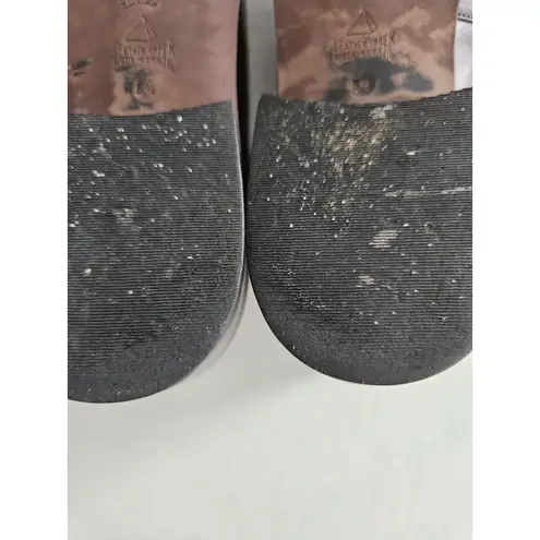 I.N.C. International Concepts Red/brown Leather Loafers Womens 8.5 Brown