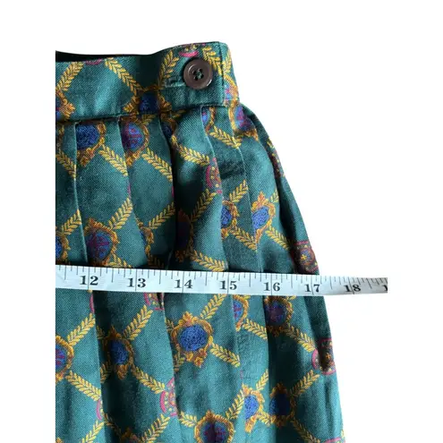 Susan Bristol Vintage Women's Green Long Skirt