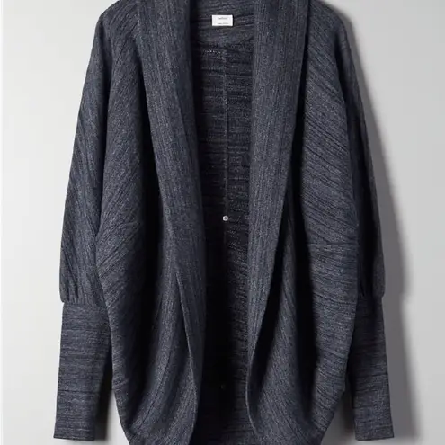 Aritzia Wilfred Diderot Cocoon Sweater, Heather Grey, Women’s Large Gray