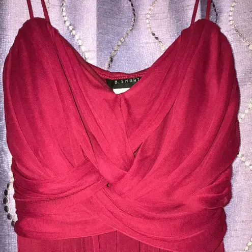 B. Smart Holiday Season Ready! ❤️RASPBERRY❤️ Sweetheart Elegant Lightweight Red Dress