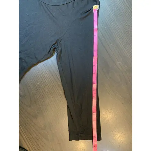 Karen Kane Karen By Tunic Women's Medium Black Tie Dye Stretch Handkerchief Hem