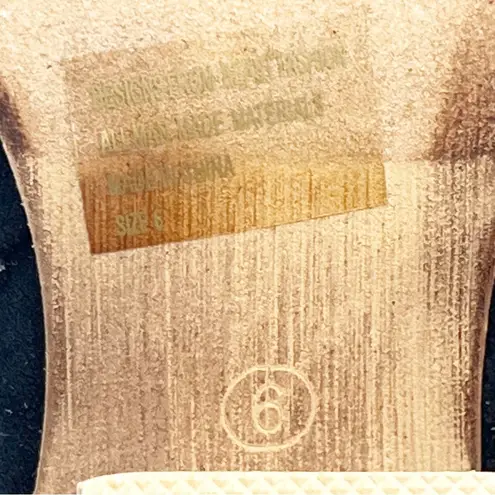 Beast Fashion Black Fringe Trim Studded Side Zip Closure Almond Toe Booties 6